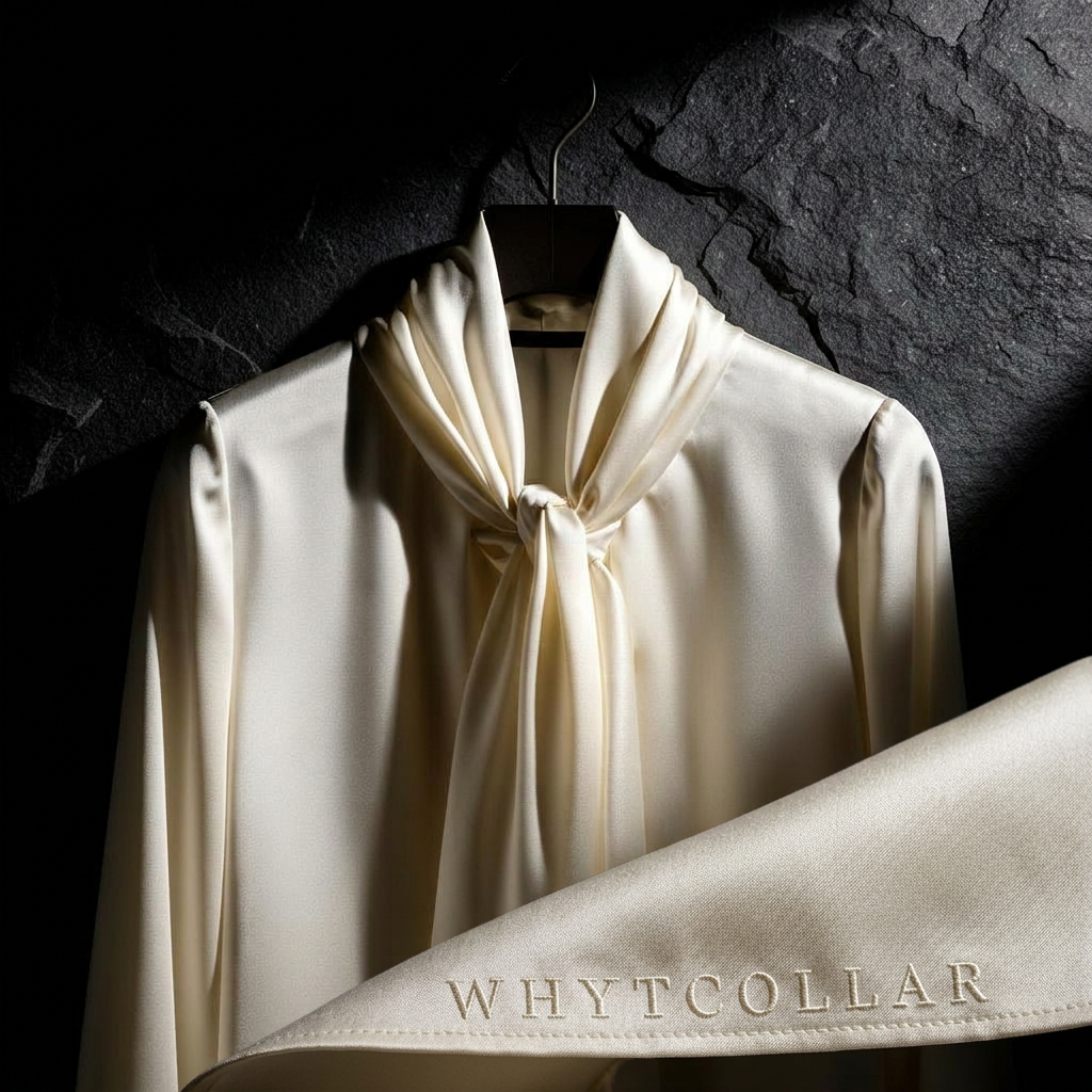 The Ivory Silk Blouse